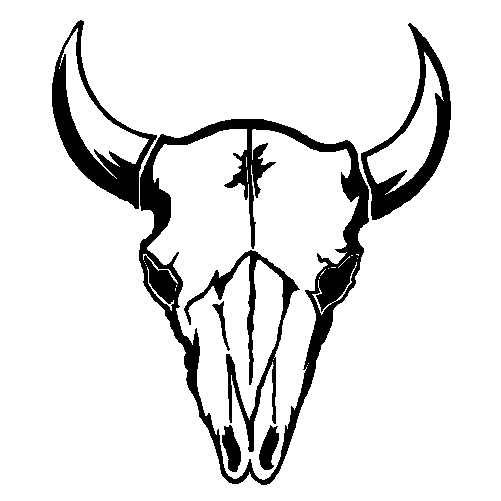 Bull Skull Decal Clipart Best Clipart Best