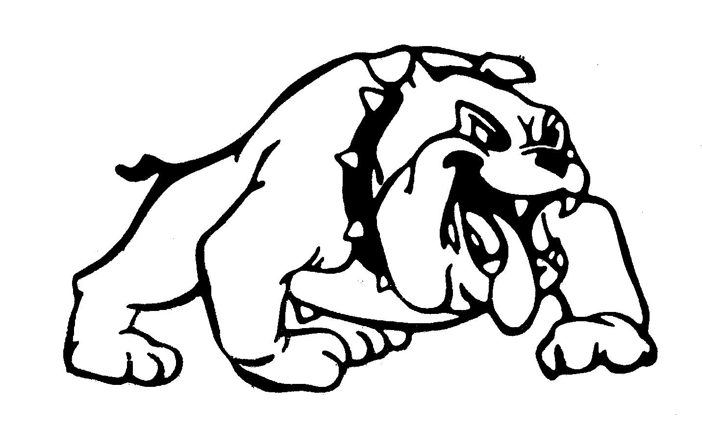 bulldog pride logo Vector Cli