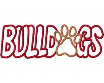 Bulldog Paw Print Clip Art Ca