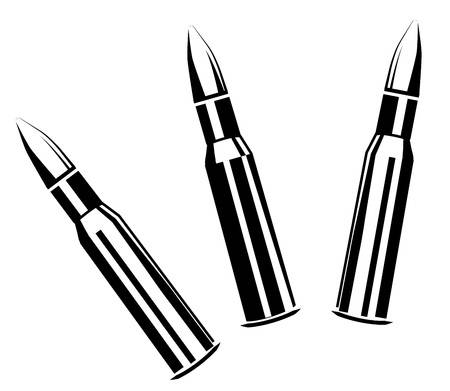 Set of bullets for pistol - c