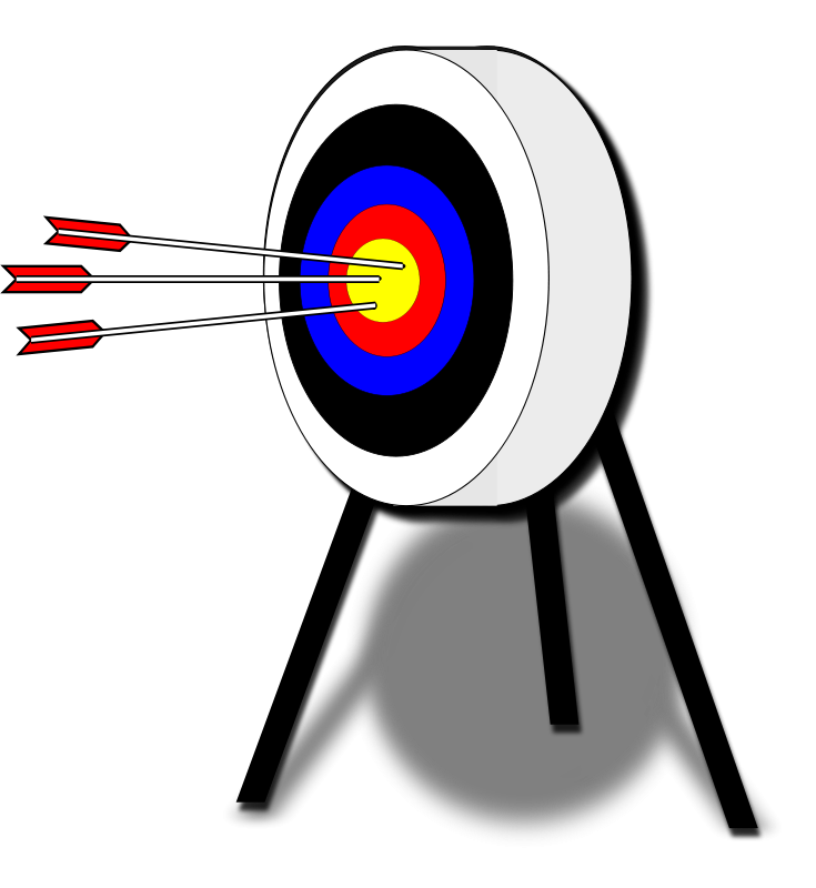 Bullseye clipart 3 archery clip art image free for image image