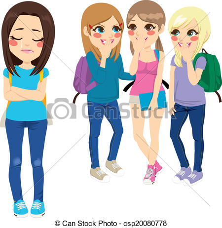 Bullying background concept C - Bullying Clip Art
