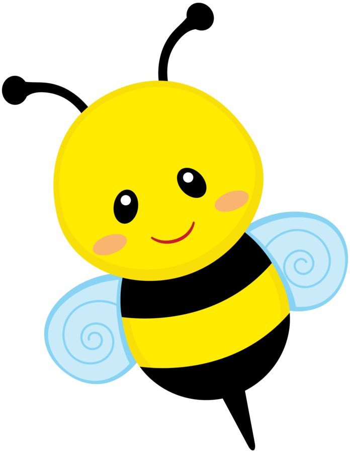 Honey bee clipart image carto