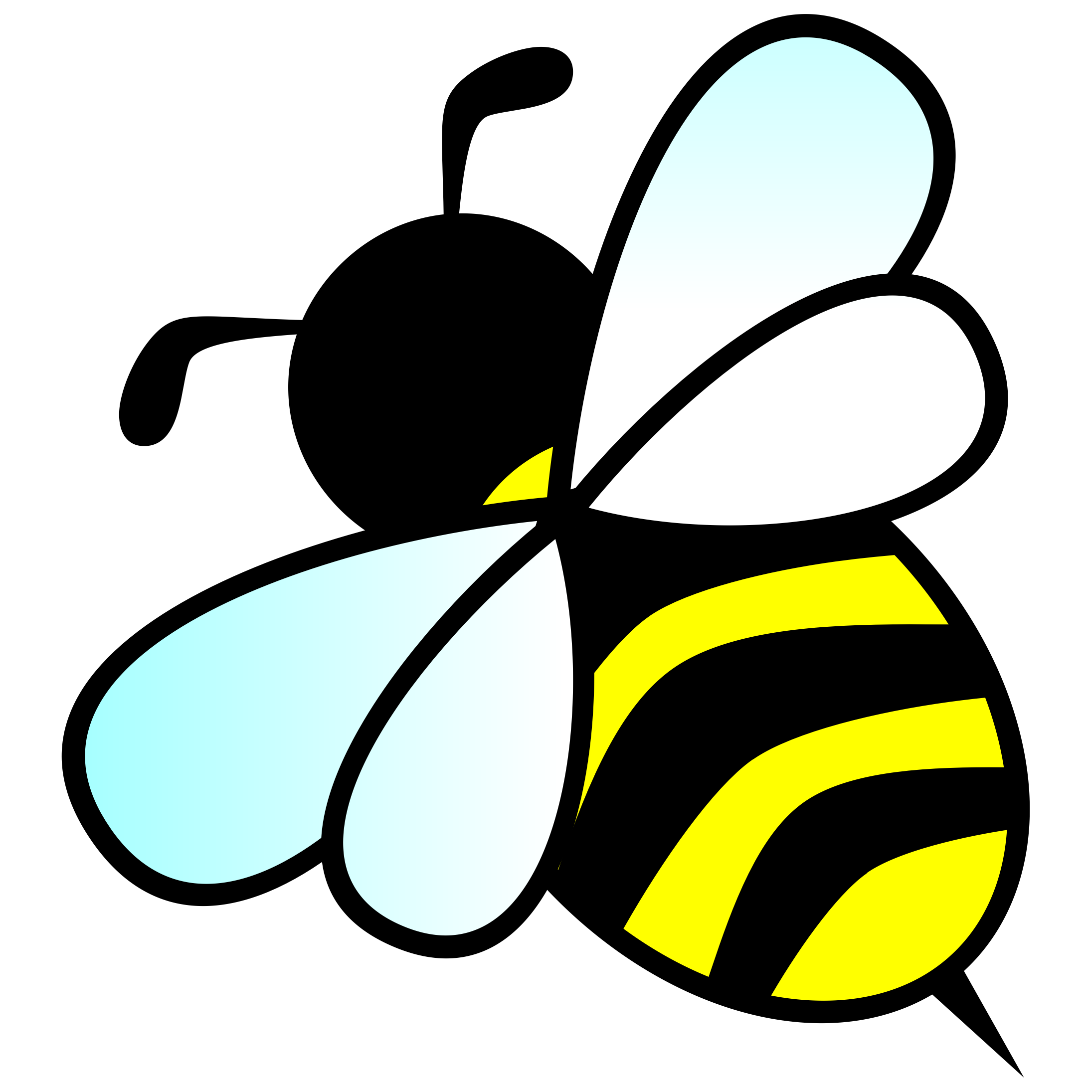 Bumble bee cute bee clip art  - Clipart Of Bees