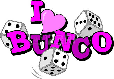bunco: Bunco starts with a ro - Bunco Clip Art