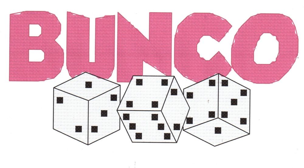 Bunco dice clipart the . - Bunco Clipart