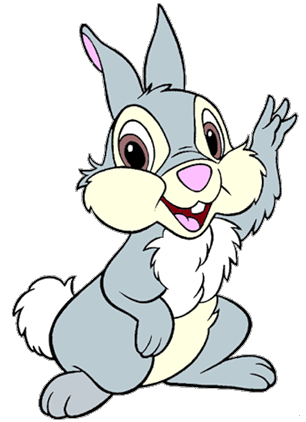 Bunny Clipart Black And White