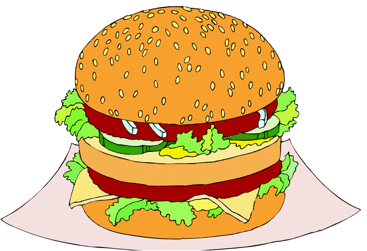 ... Burger Clip Art - clipart - Clipart Burger