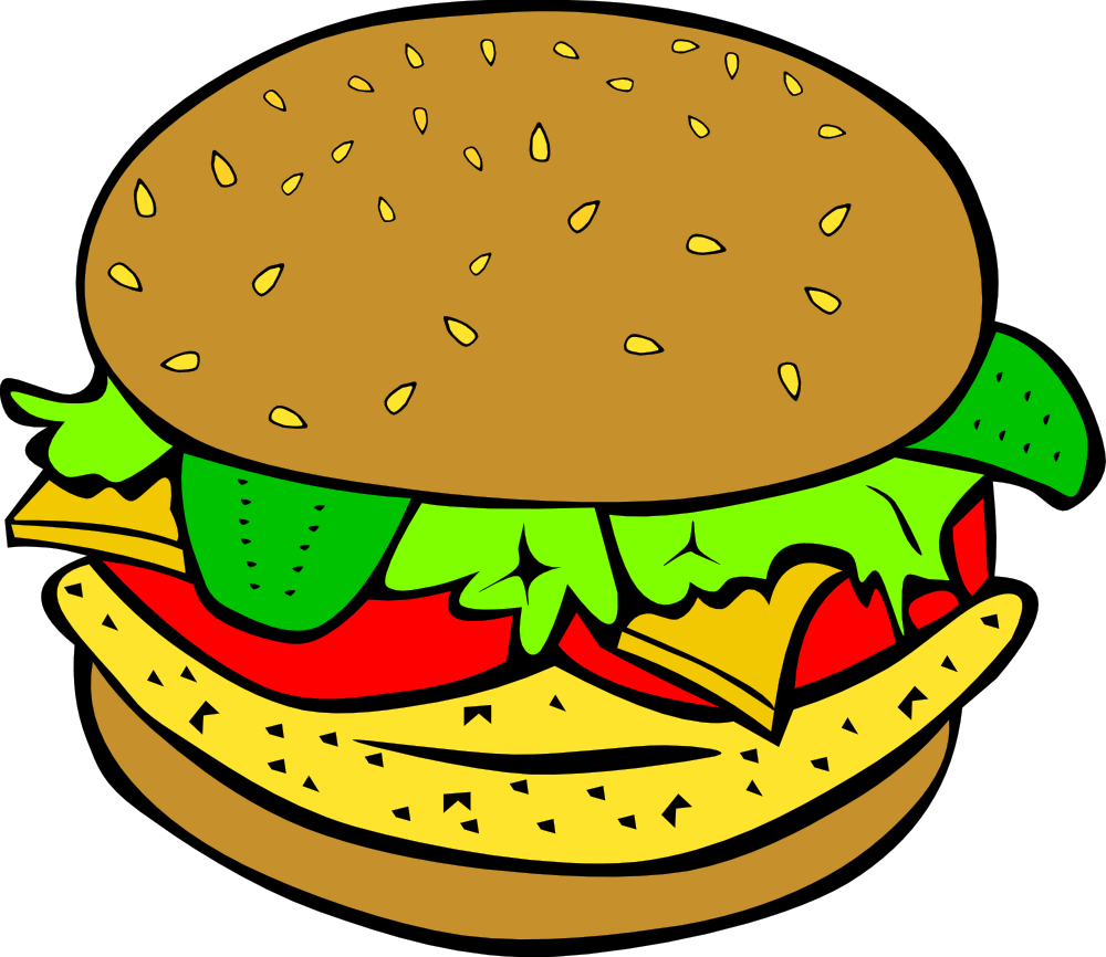 Burger Clipart - Clipart Burger