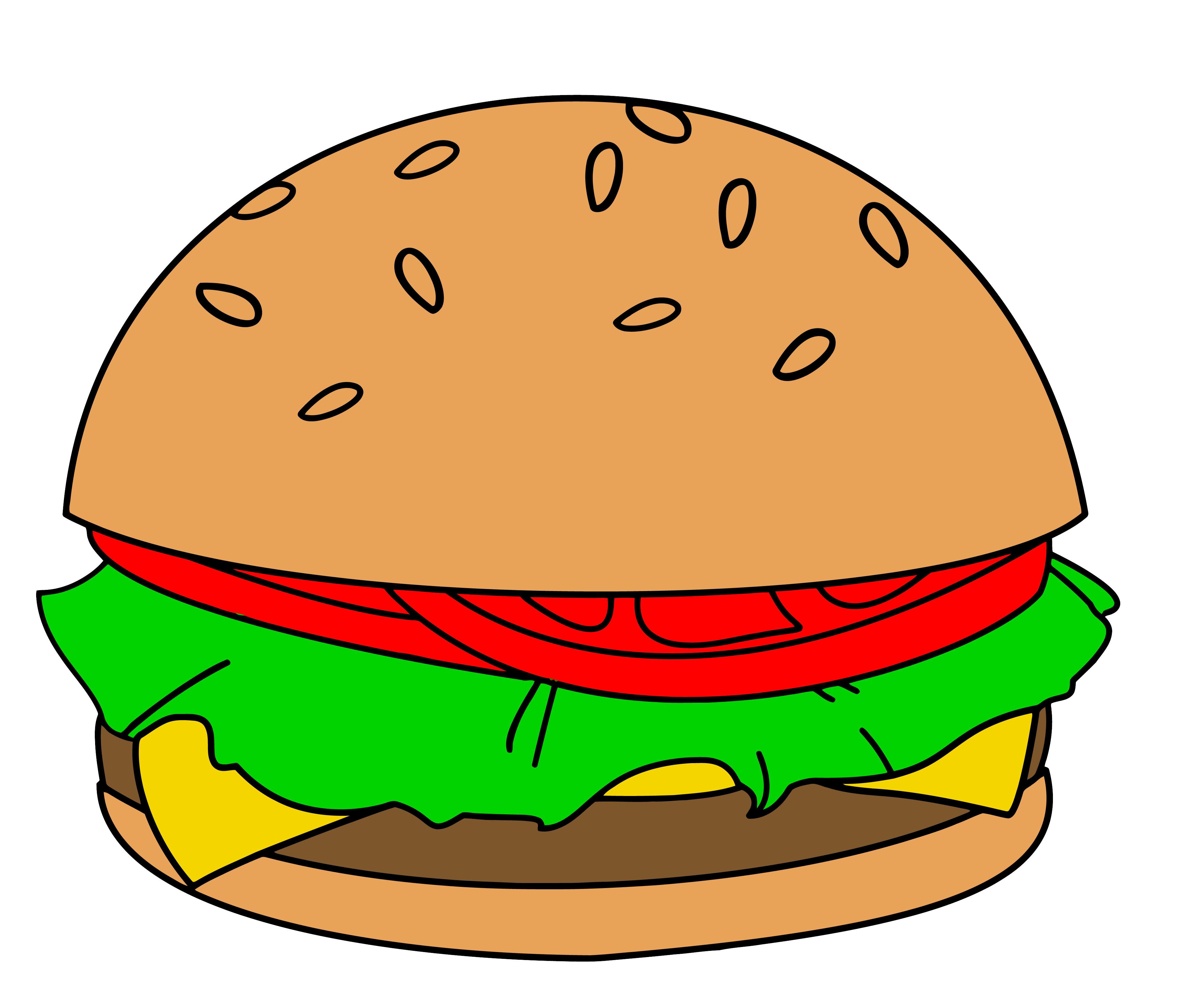 ... Burger Clip Art - clipart