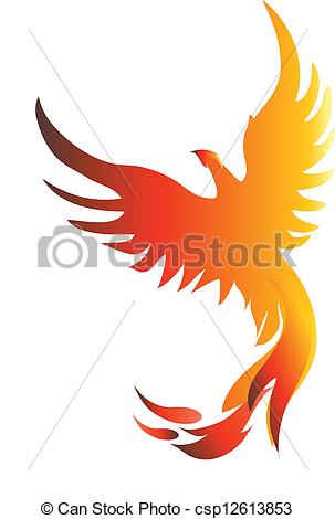 Burning phoenix Clipartby dvarg37/3,170; Phoenix vector illustration