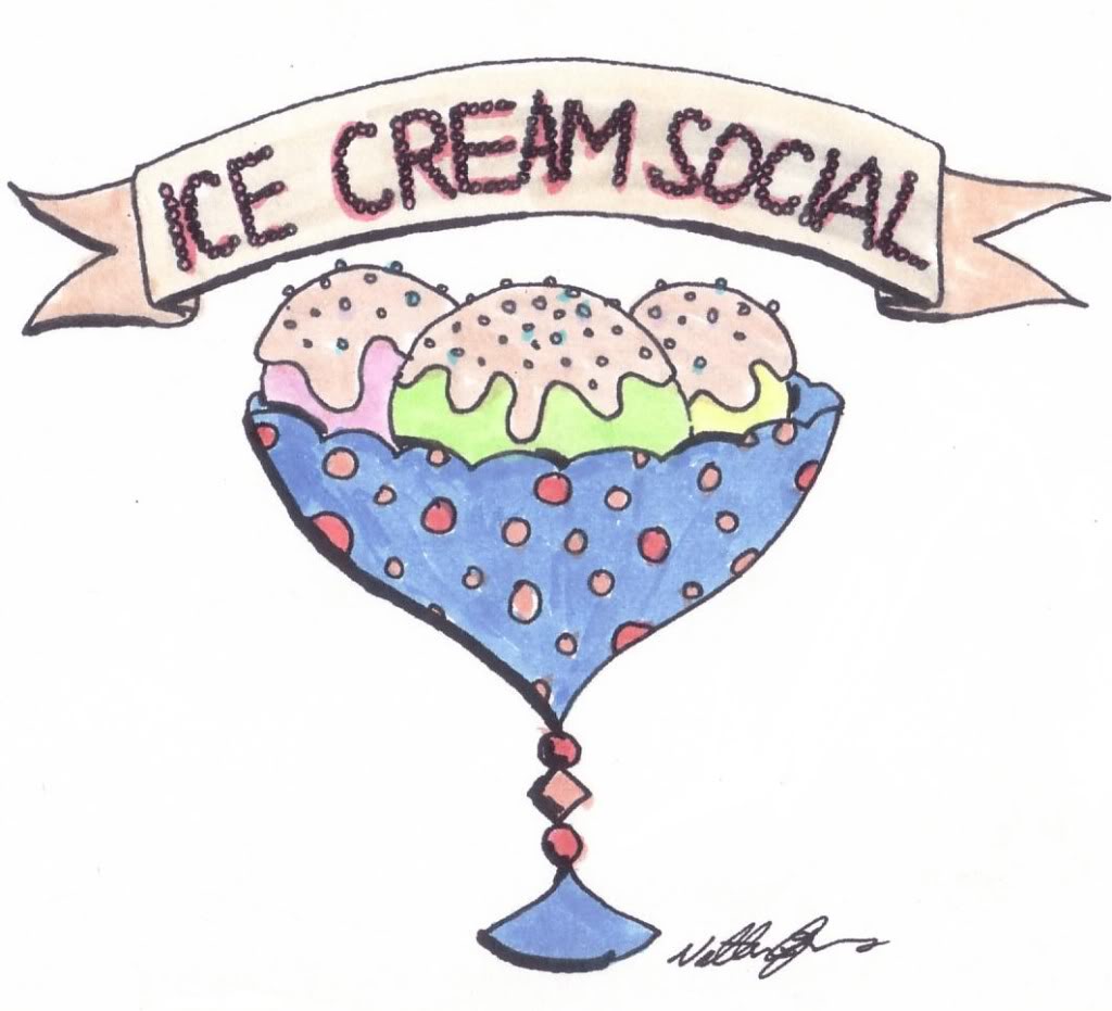 Burns Ice Cream Social - Ice Cream Social Clip Art