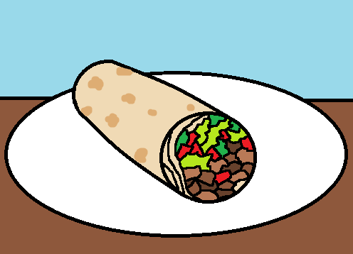 Breakfast burrito clip art - 
