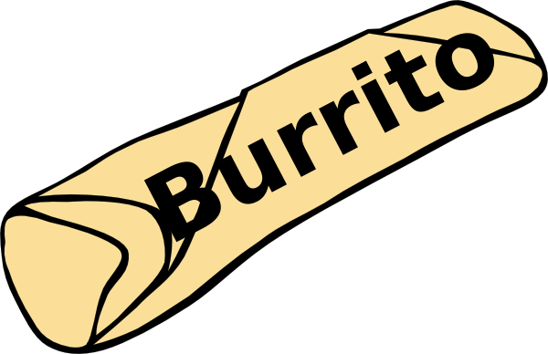 Burrito Clip Art