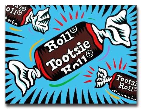 Burton Morris ~ Tootsie Roll pop art
