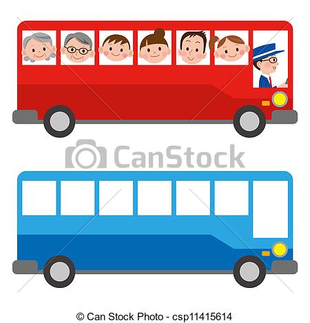 The bus Stock Illustrations.  - Bus Clipart