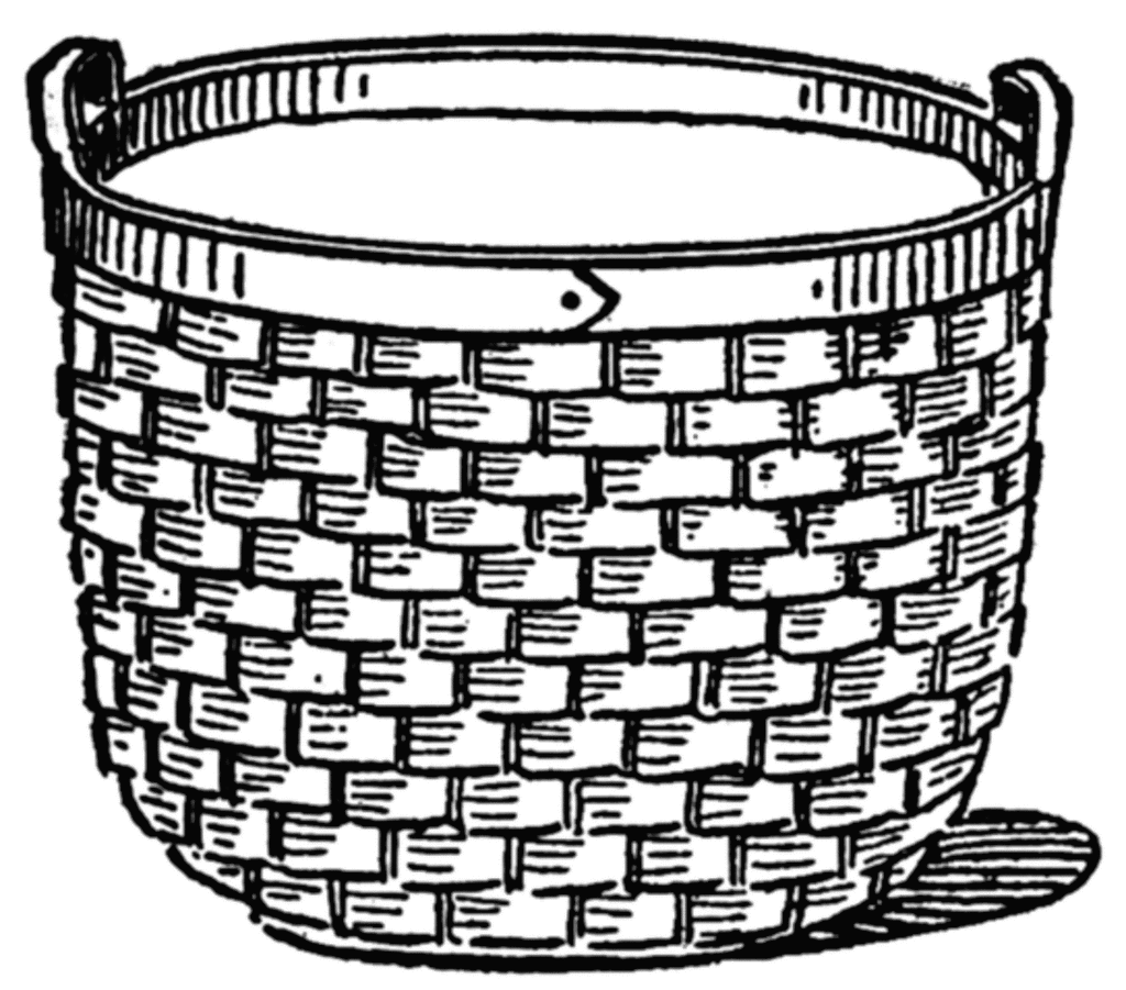 Bushel Basket Clipart Etc - Basket Clip Art