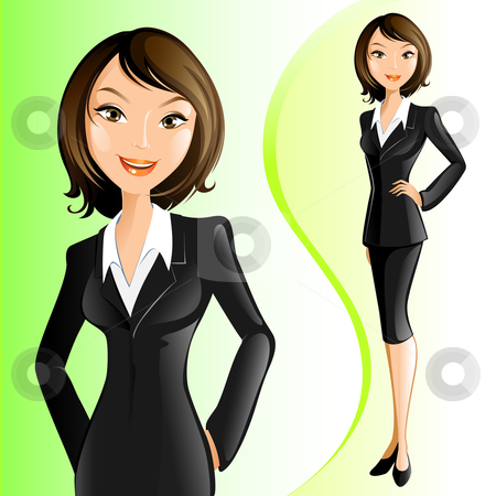 Businesswoman Vector Clipart
