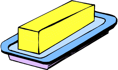 ... Pat of butter isometric i