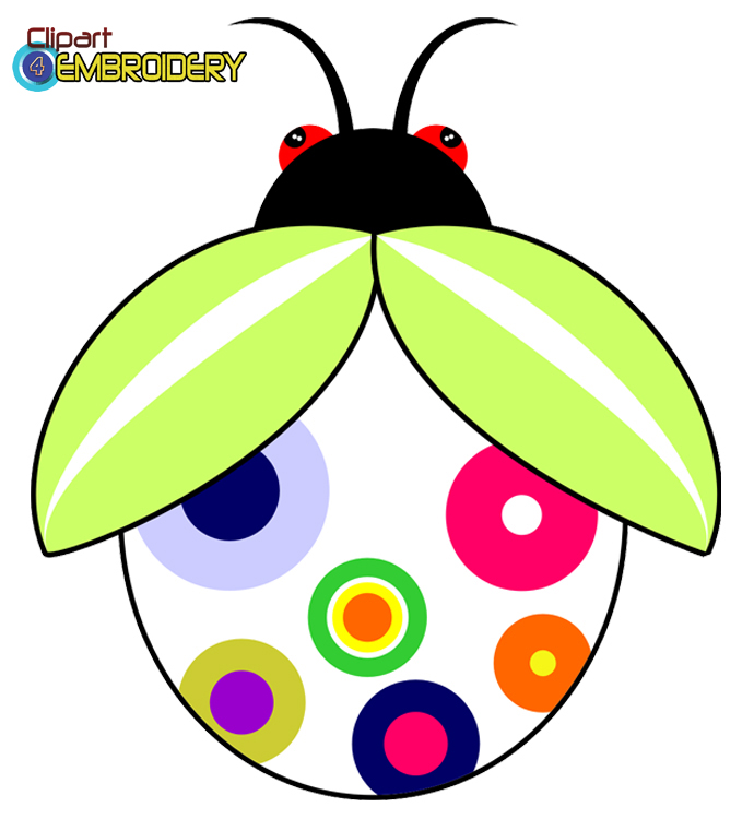 Butterflies Bugs : Clipart for embroidery, Assorted high quality