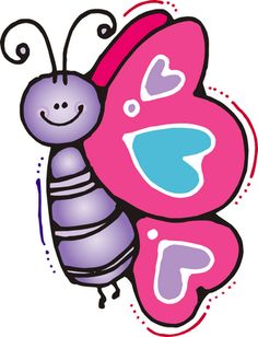 Butterfly Clipart Beautiful . - Cute Butterfly Clipart