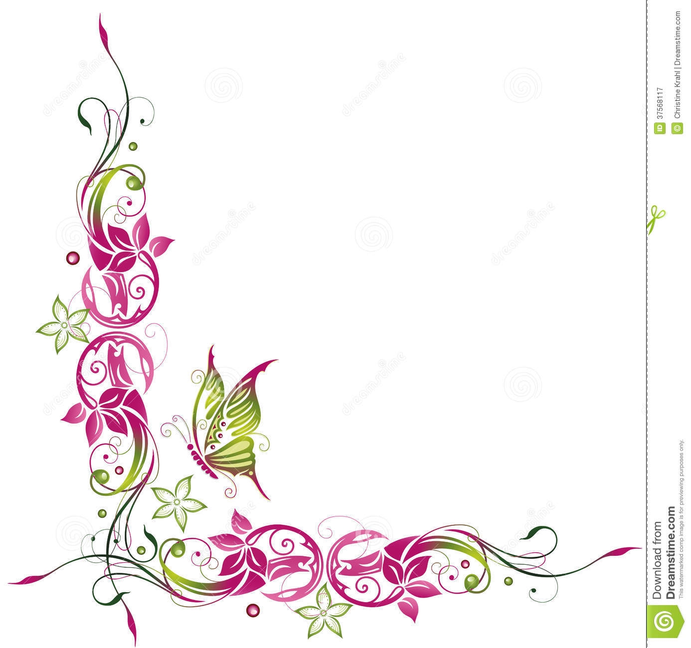 Butterfly Clipart Border