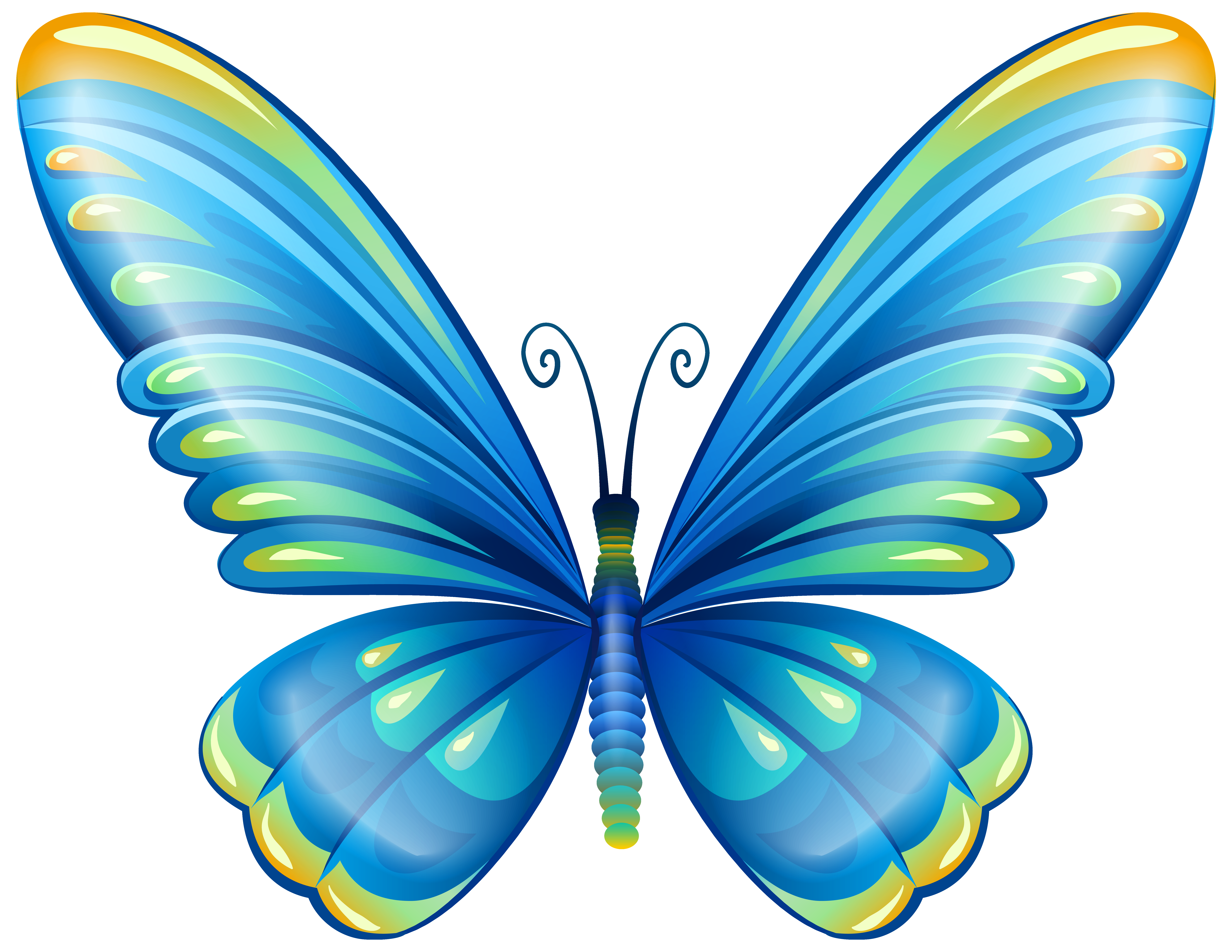 Free butterflies clip art cli