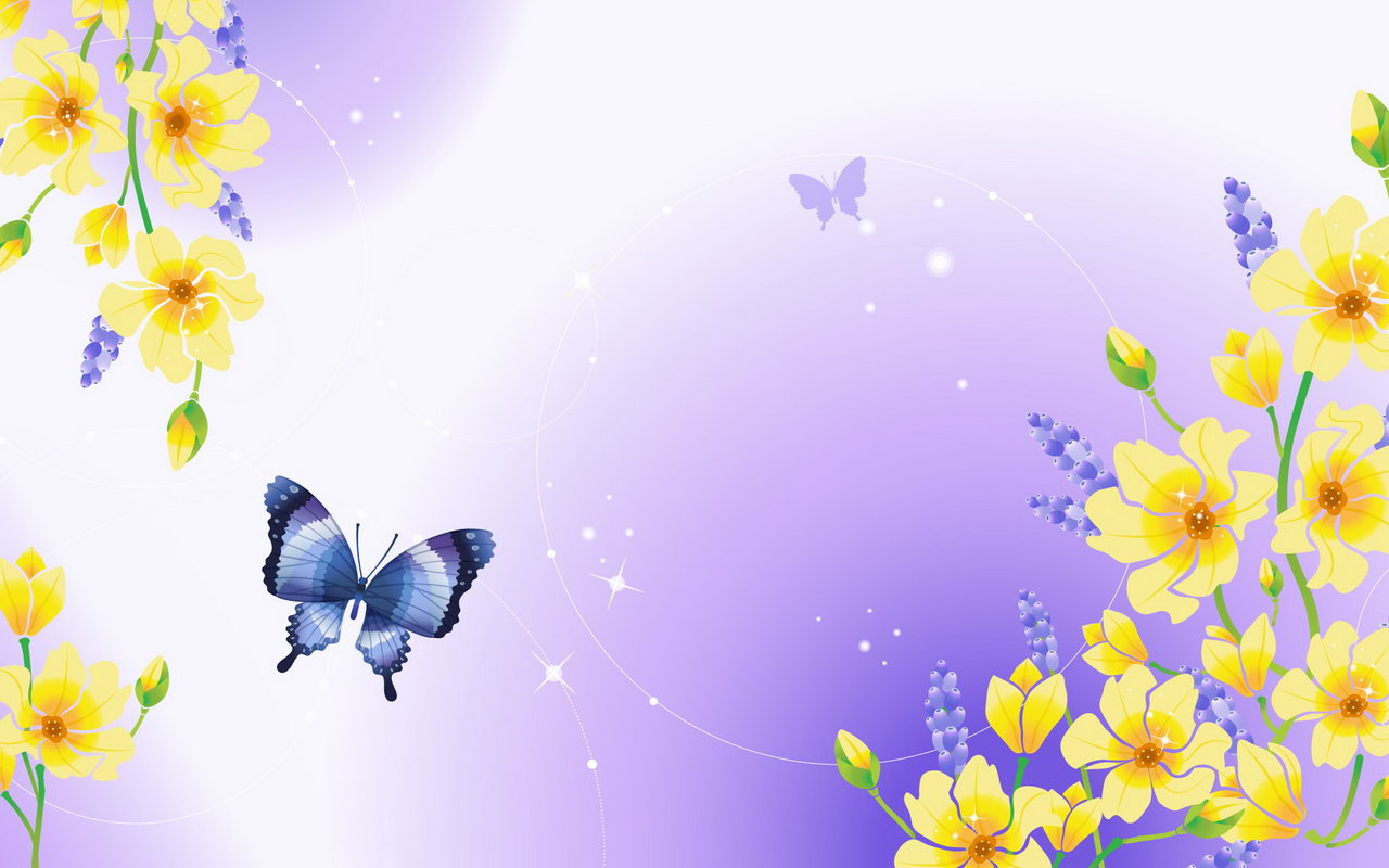Butterfly Clipart Windows 7 V - Free Background Clipart