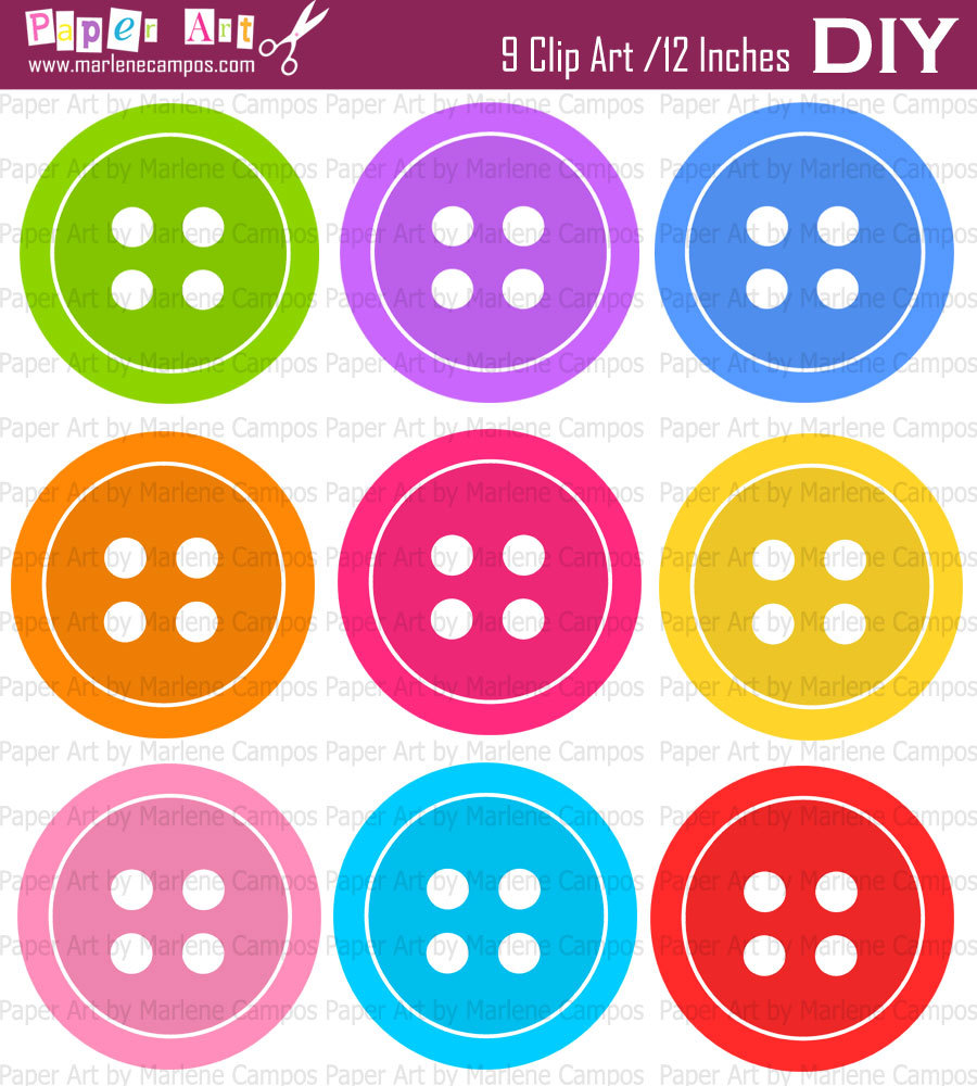 Free Button Clipart. 0011688