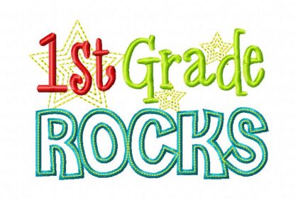 By Category Back To School First Grade Rocks