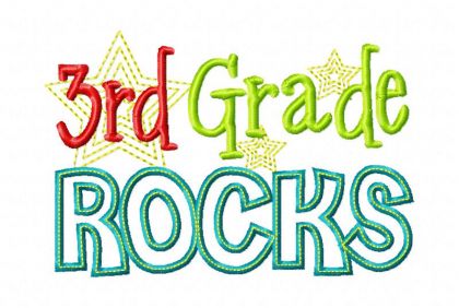By Category Back To School Third Grade Rocks