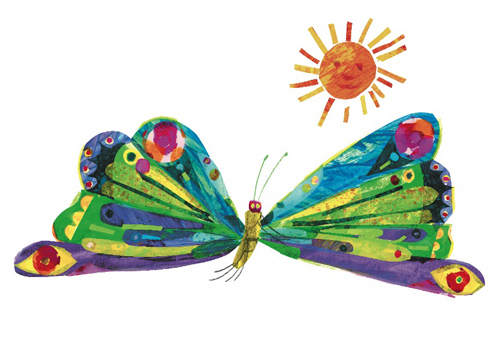 by Eric Carle. Butterfly Postcard