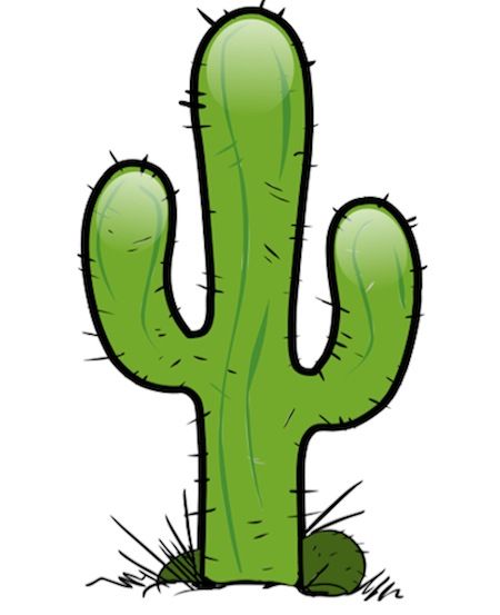 Cactus Clipart Set, Cute Cact