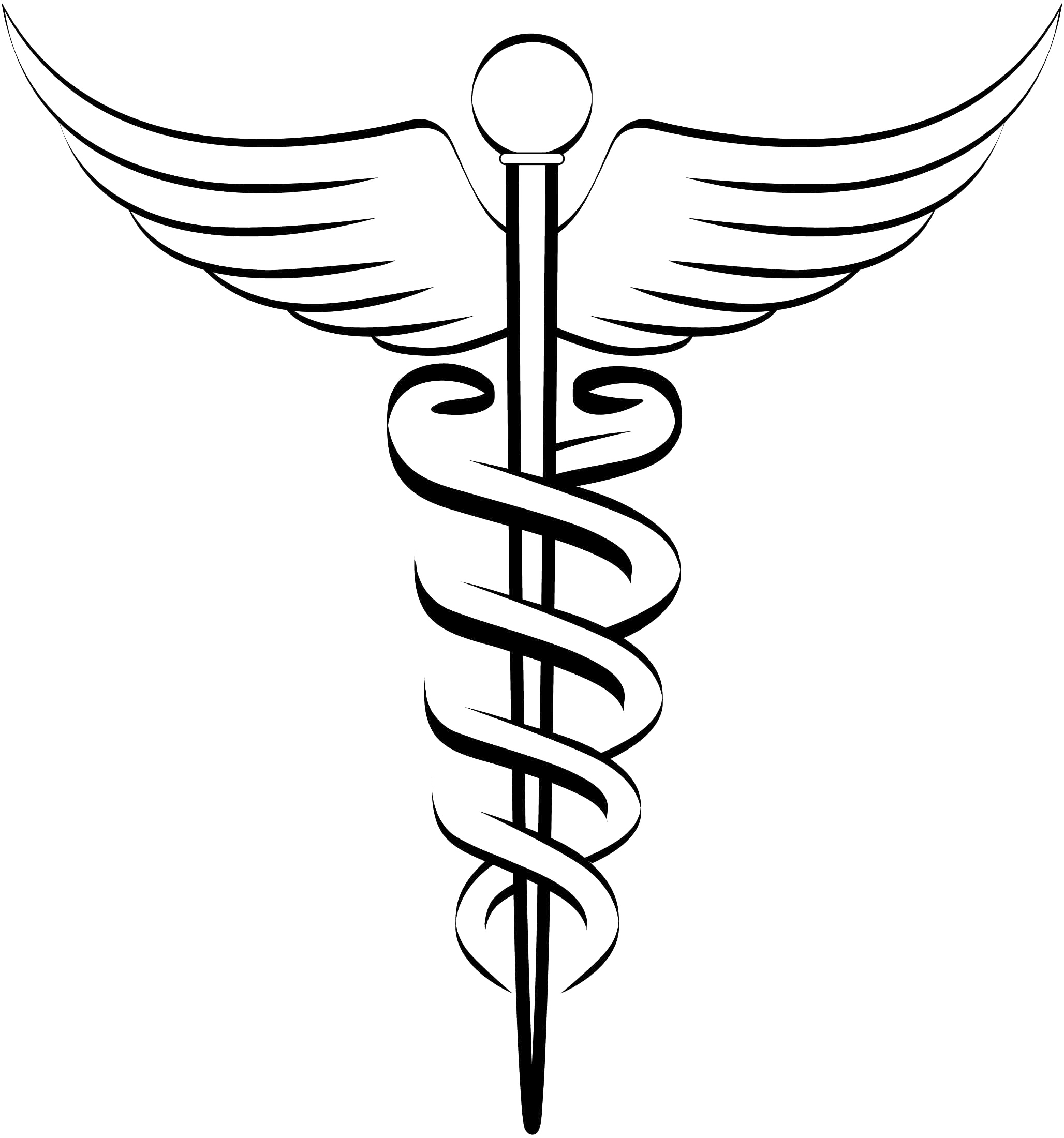 ... caduceus medical symbol (