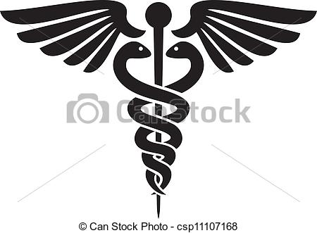 ... caduceus medical symbol (emblem for drugstore or medicine,... ...