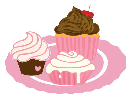 cakes for a tea party . - Tea Party Images Clip Art