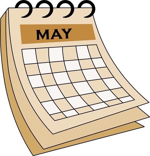 Calendar clip art calendar . - Clip Art Calendar