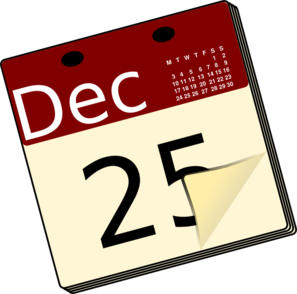 2013 School Calendar Clipart 