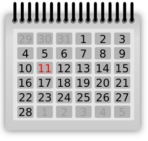 Calendar Clipart | Free . - Free Clip Art Calendar