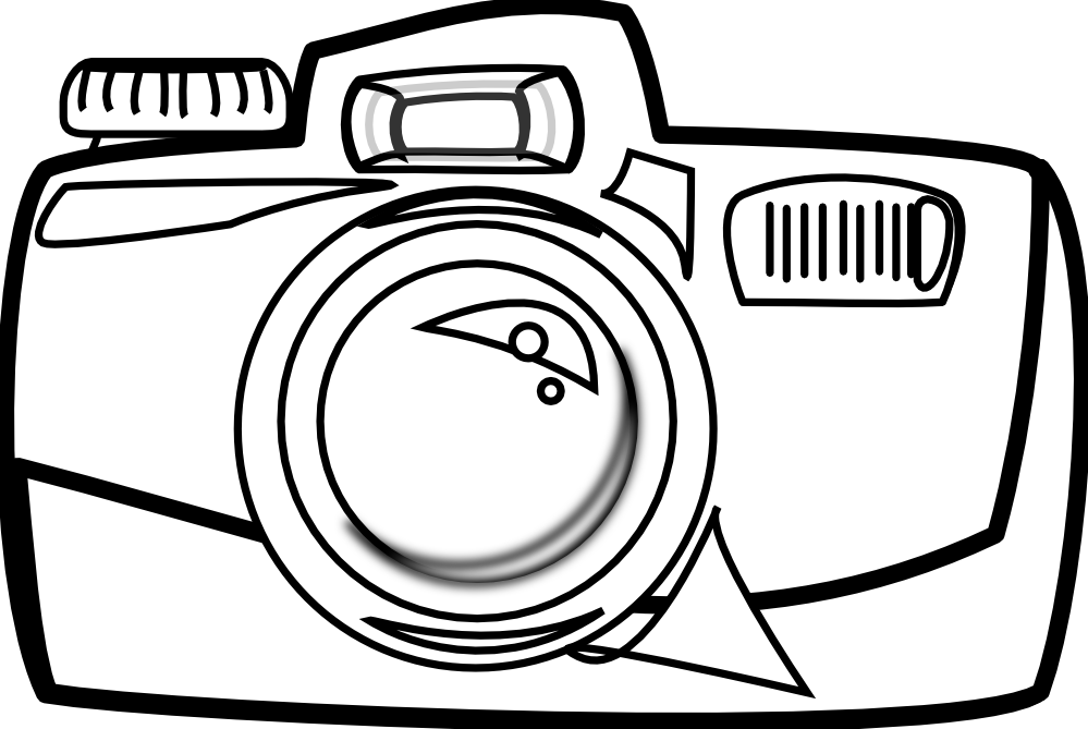 Camera Clipart Black And White Clipart Panda Free Clipart Images
