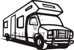 travel trailer clipart. Size: