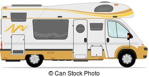 ... Camper - Modern camper van. Camper Clipartby ...