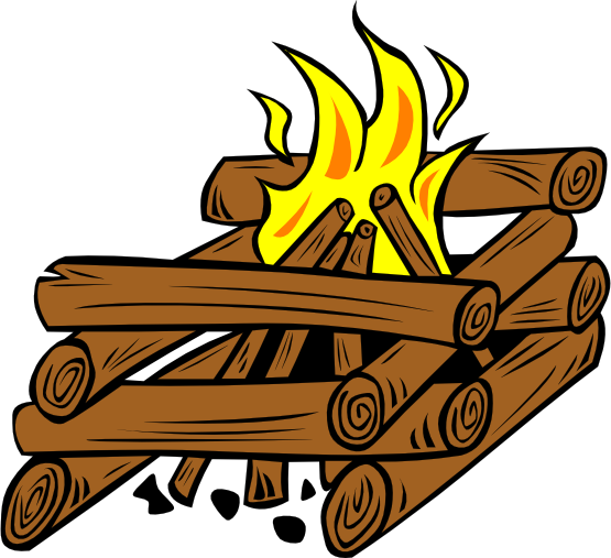 campfire clipart. Camping fre