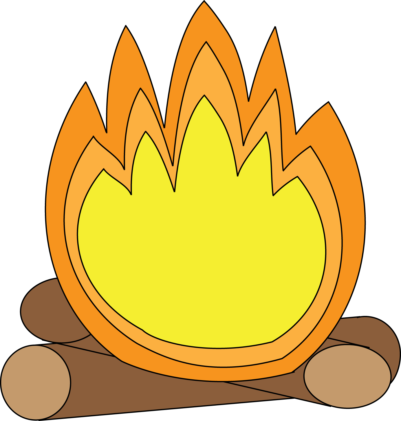 Tent And Campfire Clipart Fre