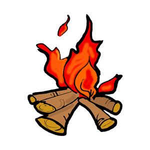 Campfire Clip Art - Camp Fire Clipart