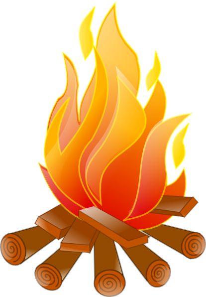 Campfire Clip Art | Campfire  - Clipart Campfire