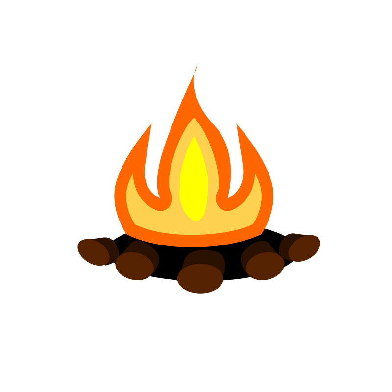 Campfire clipart camp fire image