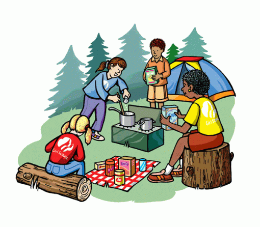 Camping Kids Summer Camp Clipart Kids Camp Clip Art Image 2 regarding  Family Camping Clipart