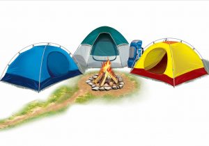 camping clipart. Size: 64 Kb