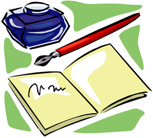 Poem writing poetry clipart